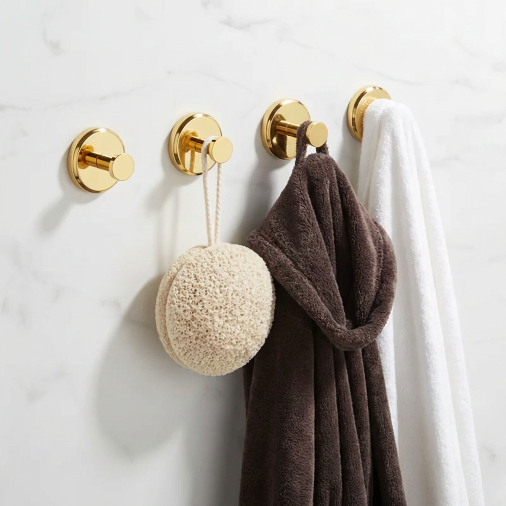 HOOKS™ - Pack de 4 crochets muraux sans perçage