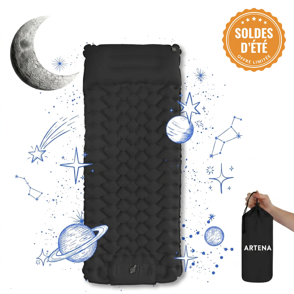 Matelas Aventure ARTENA™ - Le confort partout, en 30 secondes.