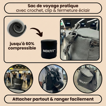 NEKFIT™ - Oreiller de voyage à 360°