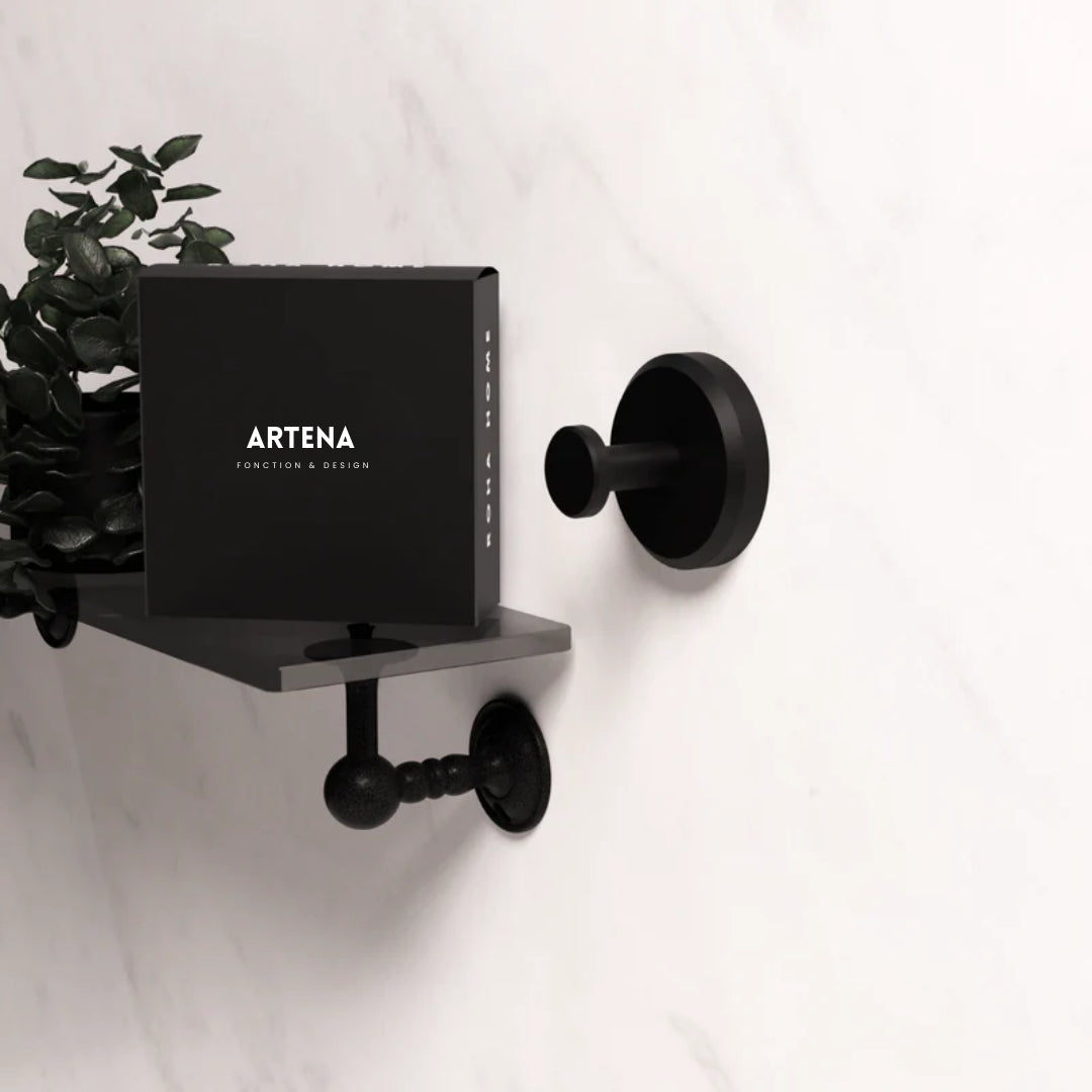 HOOKS™ - Pack de 4 crochets muraux sans perçage