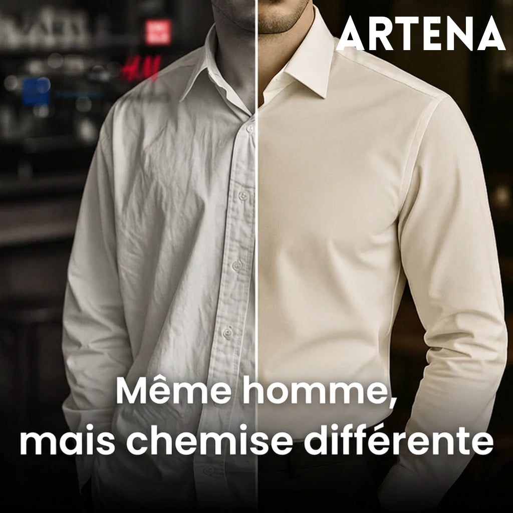 Chemise cintrée infroissable