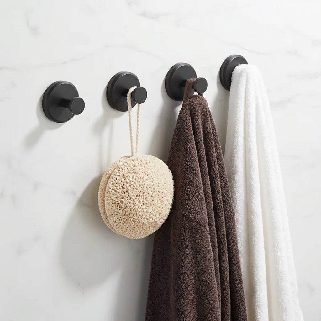 HOOKS™ - Pack de 4 crochets muraux sans perçage