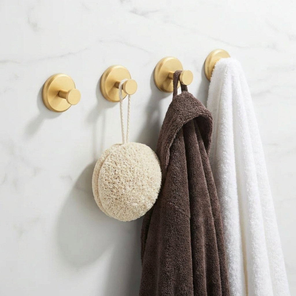 HOOKS™ - Pack de 4 crochets muraux sans perçage