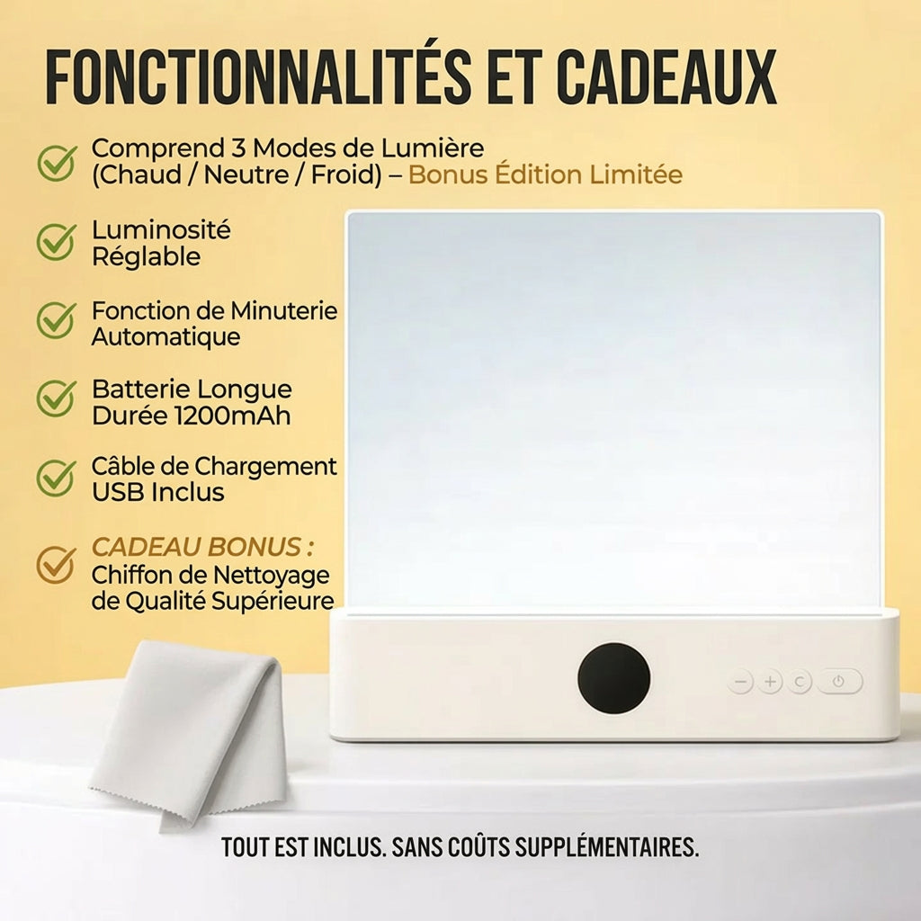 LUMIPAGE™ - Lampe de lecture nocturne douce