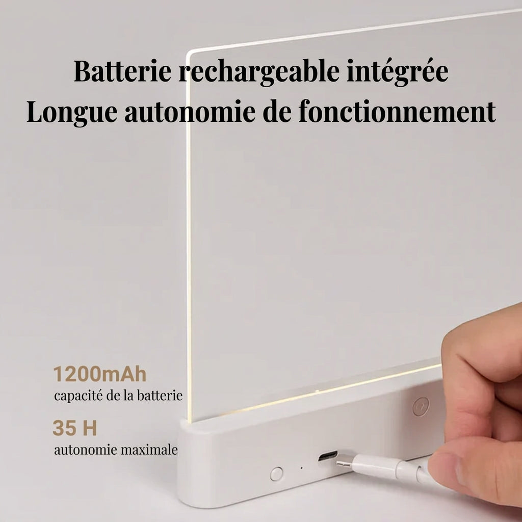 LUMIPAGE™ - Lampe de lecture nocturne douce