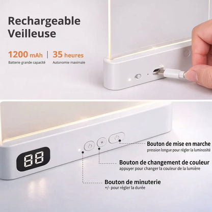 LUMIPAGE™ - Lampe de lecture nocturne douce