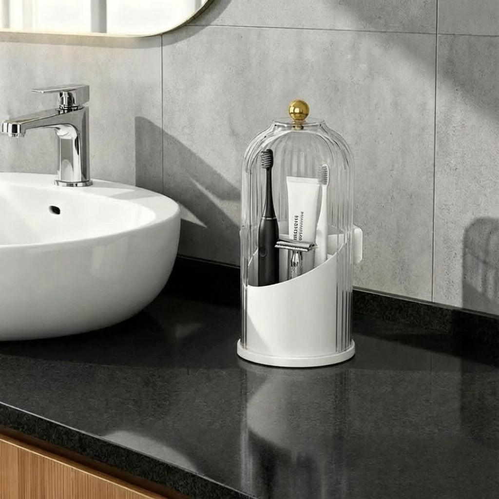 CLARIDOME™ – Boîte de rangement rotative anti-bactéries