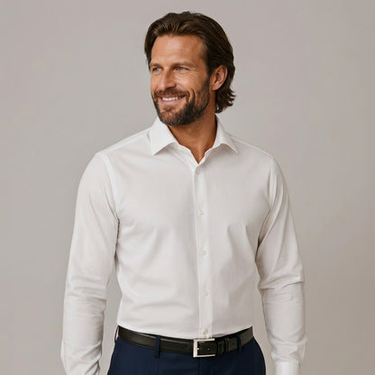 Chemise cintrée infroissable