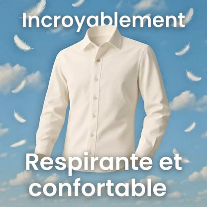 Chemise cintrée infroissable