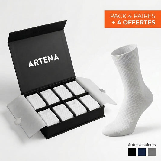 Chaussettes ARTENA mi-mollet | Bambou premium certifié