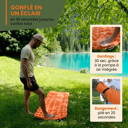 Matelas Aventure ARTENA™ - Le confort partout, en 30 secondes.