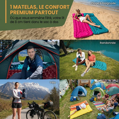 Matelas Aventure ARTENA™ - Le confort partout, en 30 secondes.